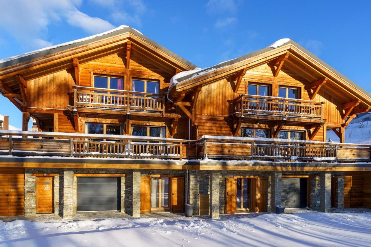 Villa Les Balcons Du Golf Alpe d'Huez Exterior foto