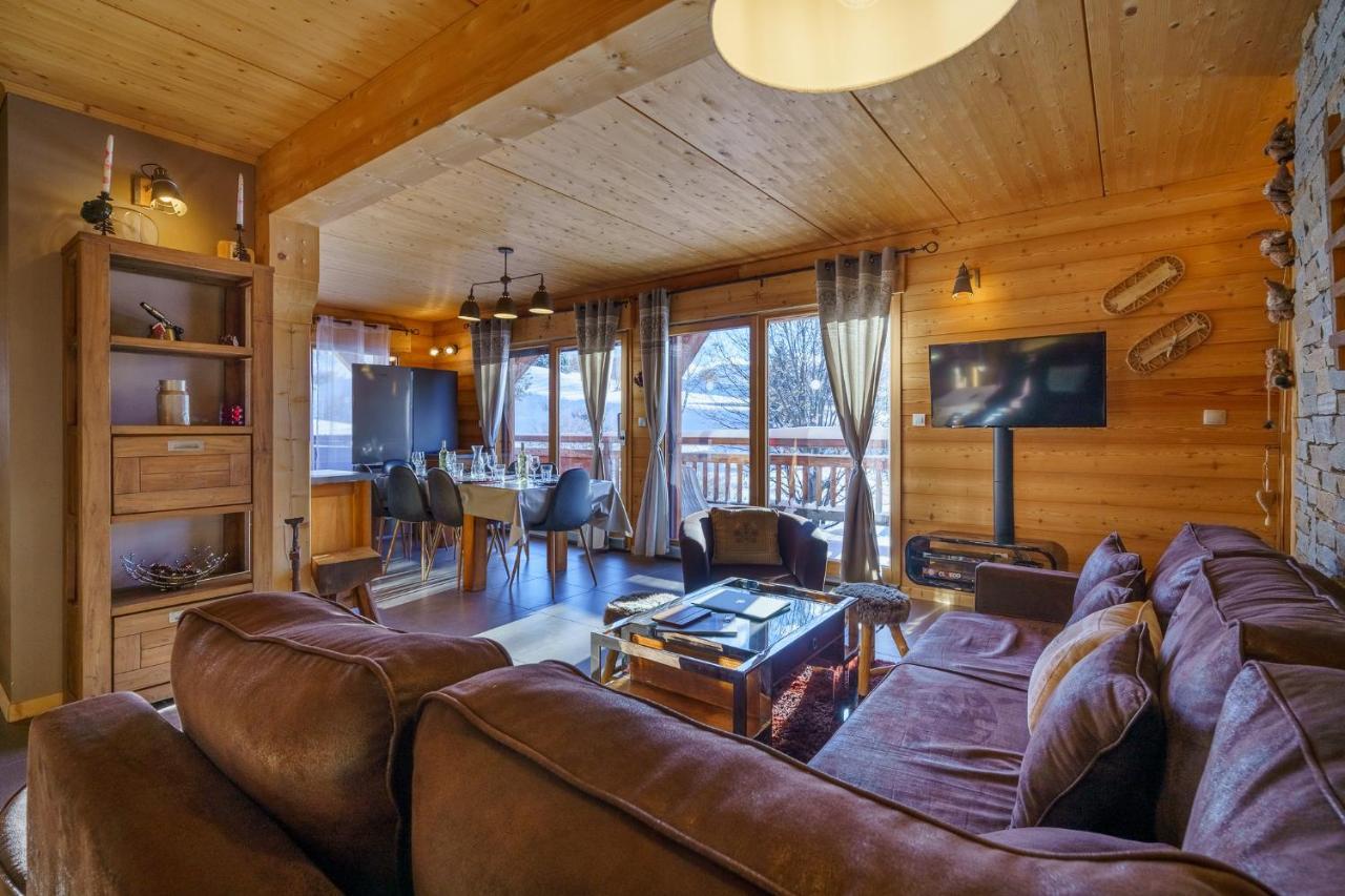 Villa Les Balcons Du Golf Alpe d'Huez Exterior foto