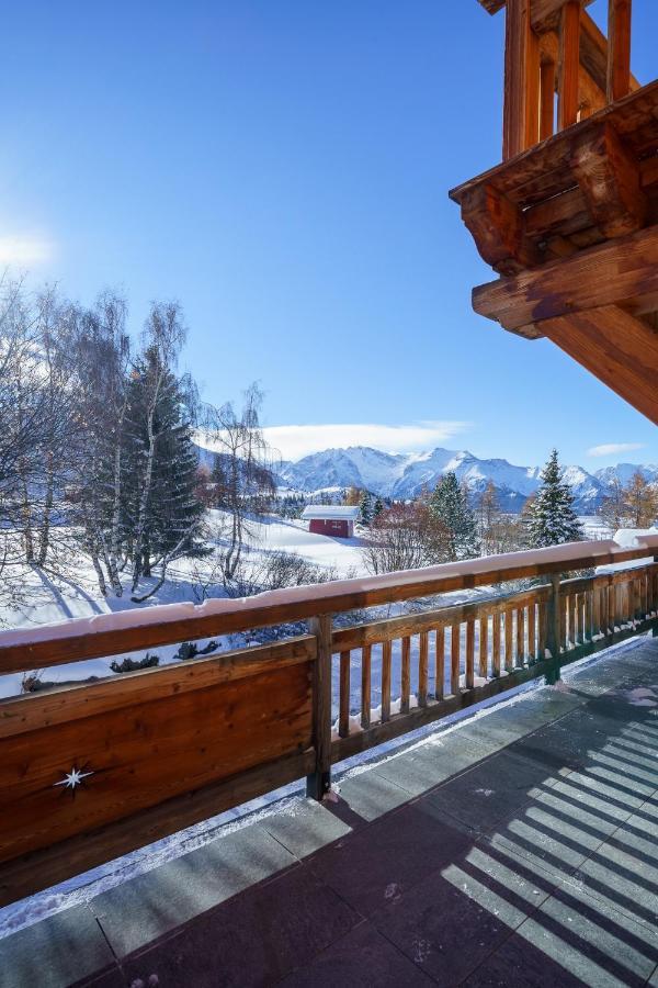 Villa Les Balcons Du Golf Alpe d'Huez Exterior foto